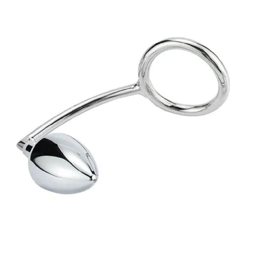 Anal Hooks Cock Steel Anal DiscreetChoice Hook with Ring Stainless 4663 Set 0306